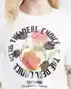 Camiseta Botanic Graphic Crudo Prístino Claro XS Chevignon