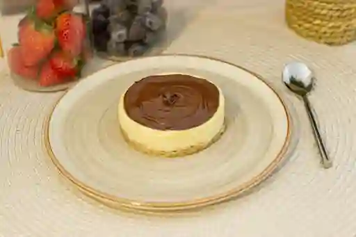 Cheesecake crema de avellanas  milo