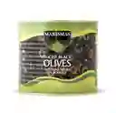 Marismas Aceitunas Negras en Rodajas