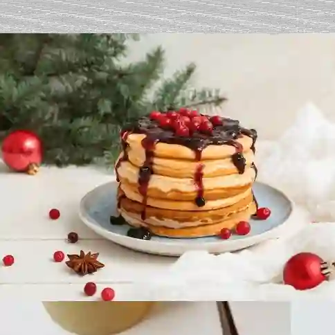 Panckes deleite de frutos rojos