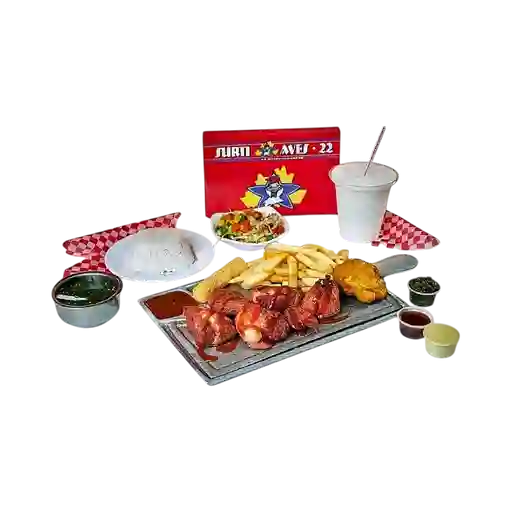 Costillitas Bbq + Gaseosa