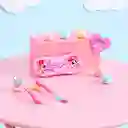 Juego de Cubiertos Las Chicas Superpoderosas Rosa Miniso
