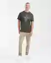 Camiseta Union Made Verde Selvoso Ultraoscuro T M Chevignon