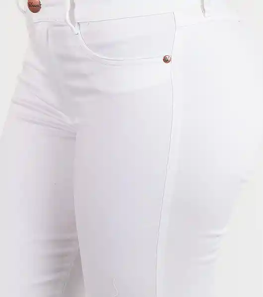 Unser Pantalón Blanco Talla 10 820356