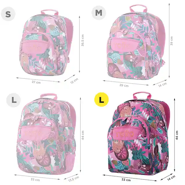 Morral Acuarela Color Rosado 8IV Totto