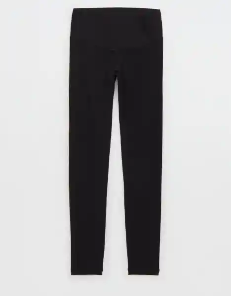 Leggings Regular Aerie Negro Talla SM American Eagle