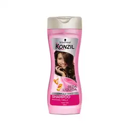 Konzil Shampoo Suavidad y Brillo Seda Líquida 340 mL