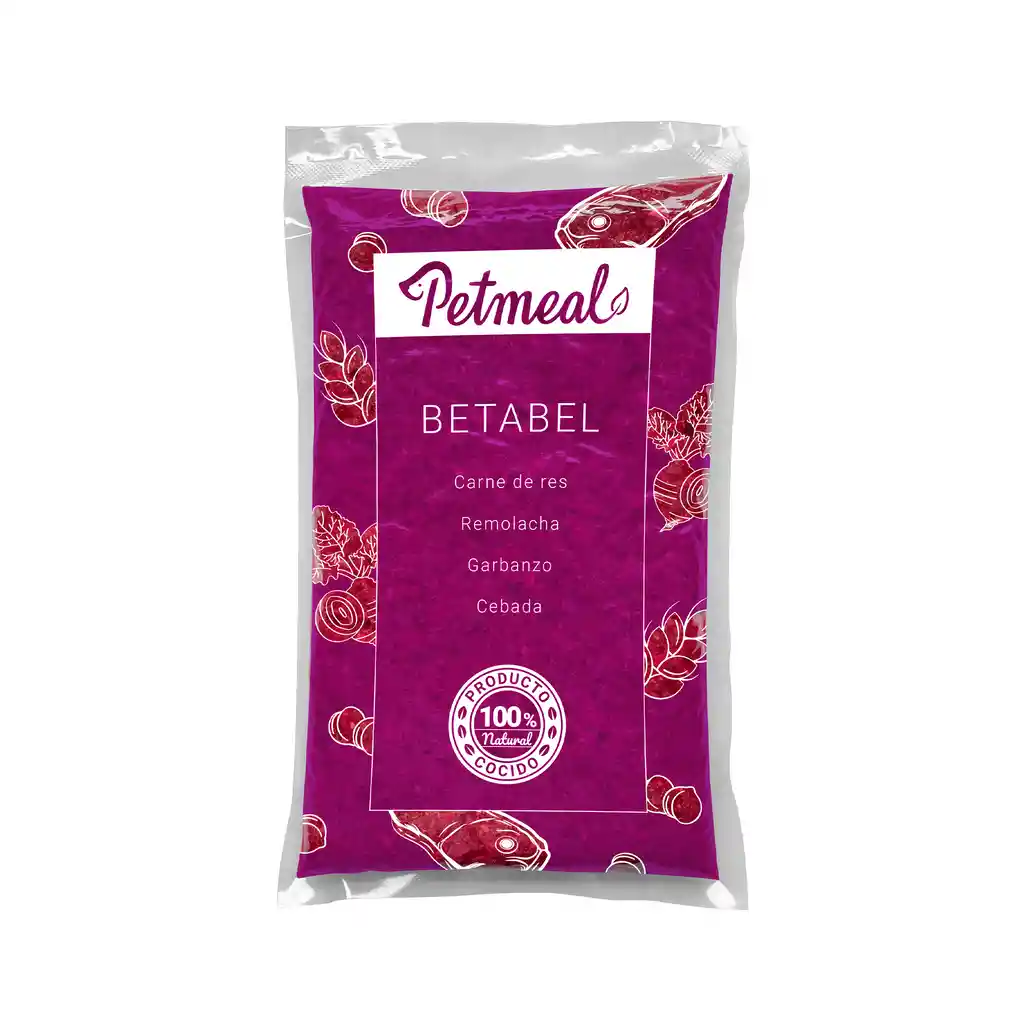 Petmeal Comida Húmeda Sabor Betabel 