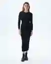 Vestido Mujer Negro Talla L 679f001 Americanino