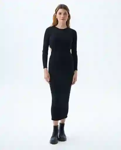 Vestido Mujer Negro Talla L 679f001 Americanino