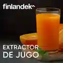 Finlandek Extractor de Jugo Inoxidable 2 Velocidades