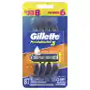 Gillette Máquina de Afeitar Prestobarba 3 Extra Suave