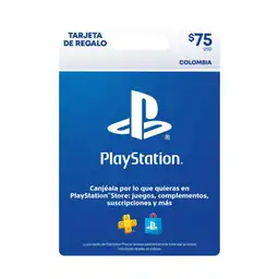 Tarjeta Playstation 75 Usd Posa Sin Ref