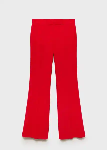 Pantalón Iguana Rojo Talla 40 Mujer Mango