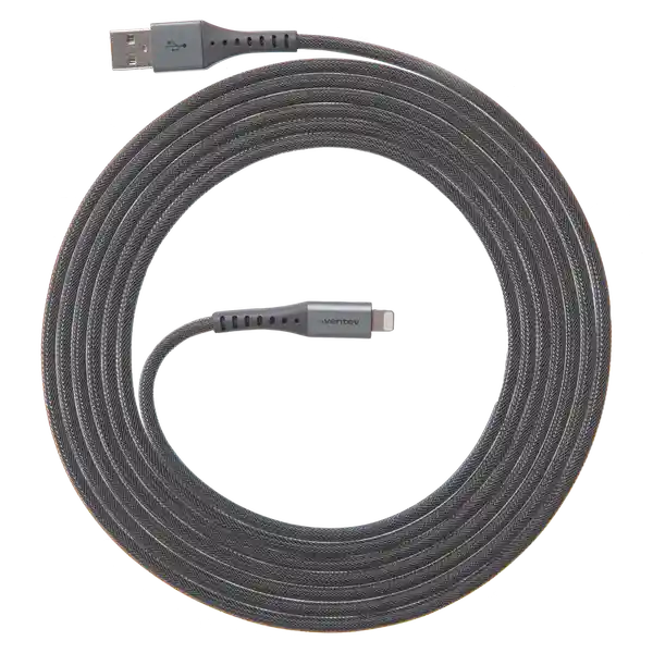 Ventev Cable Alloy Usb-A to Lightning Steel 3 m
