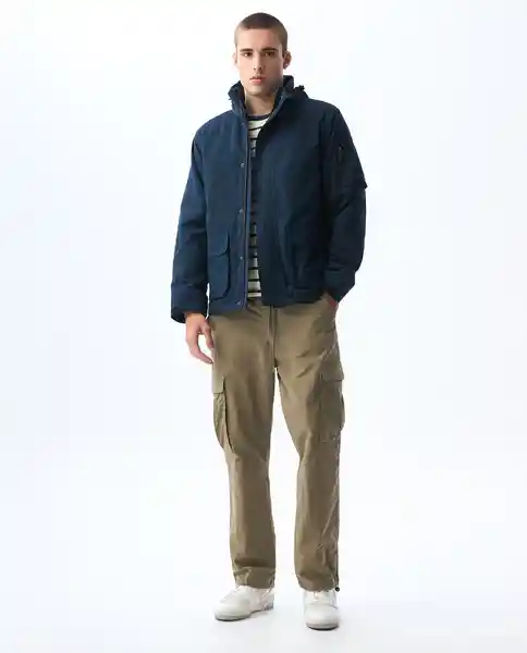 Chaqueta Hombre Azul Talla M 821G002_AZU194020 Americanino