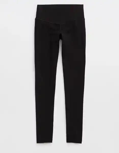 Pantalón Aerie Negro T MEDIUM REGULAR 6021073 American Eagle