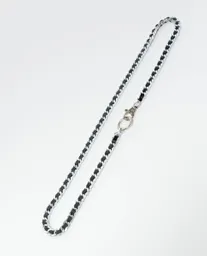 Cinturón Rock Silver Negro Sombrío Ultraoscuro Talla M Chevignon