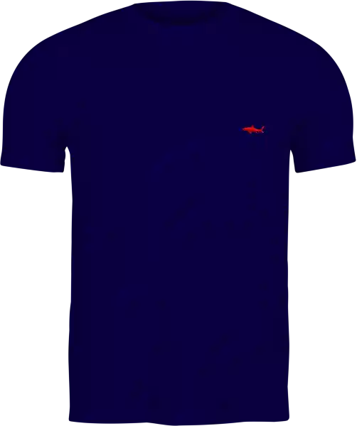 Camiseta Hombre Azul Oscura Talla S Salvador Beachwear