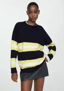 Buzo Jersey Abril Navy Talla S Mujer Mango