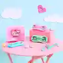 Juego de Cubiertos Las Chicas Superpoderosas Rosa Miniso