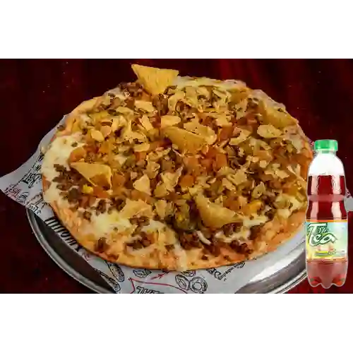 Combo Pizza Mexicana 22cm + Mr Tea Durazno 600 ml