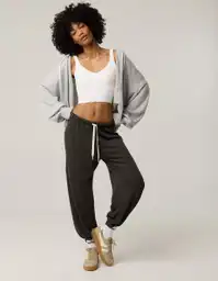 Top Aerie Blanco Talla: LARGE 1584100 American Eagle