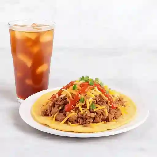 Patacón Mixto+ Bebida