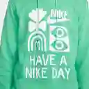 Nike Hoodie M Nsw Hbr-S Ft Po Verde Talla M Ref: DQ4171-369