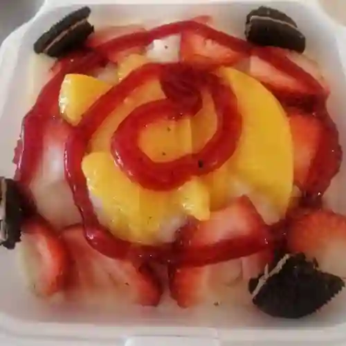 Merengón con Frutas Sencillo