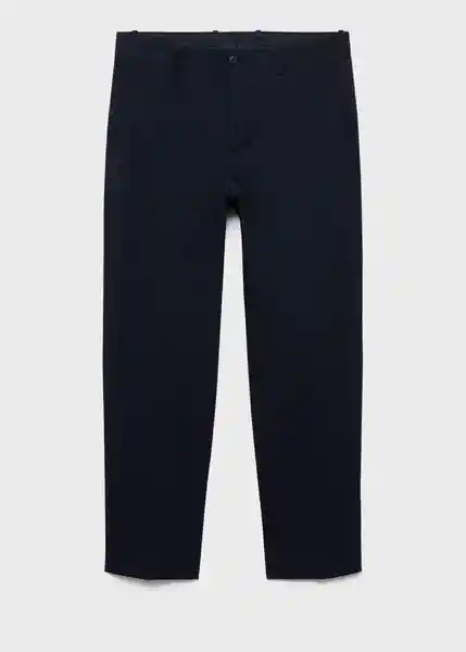 Pantalón Parioli Navy Talla 40 Hombre Mango