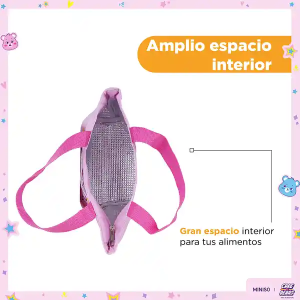 Lonchera Colección Care Bears Rosa Miniso