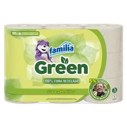 Papel Higiénico Familia Green X9 Rollos