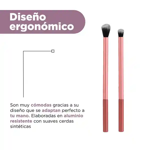 Brocha Para Difuminar y Esculpir Serie Luxury Miniso