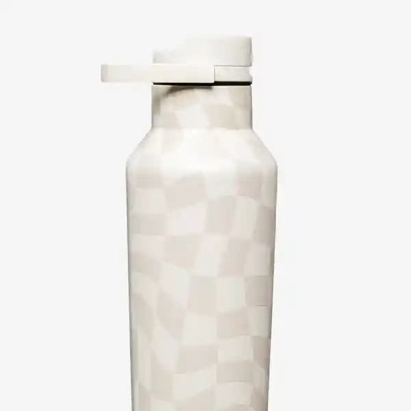 Corkcicle Botella Térmica Sport Canteen Wavy Blanco 20 oz