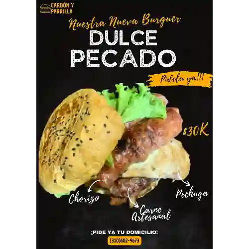 Hamburguesa Dulce Pecado