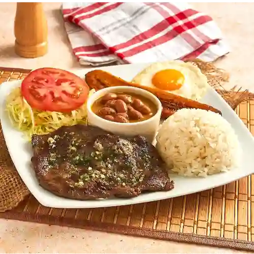 Bandeja con res