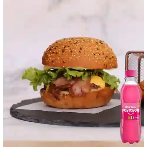 Combo Hamburguesa Especial + Manzana 250ml