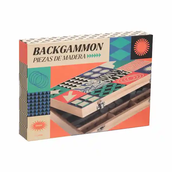 Juego de Mesa Backgamon Casaideas