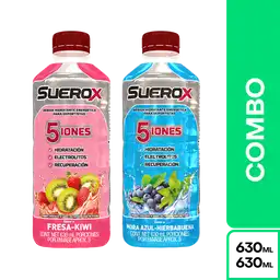 Combo Suerox Mora Azul + Fresa Kiwi