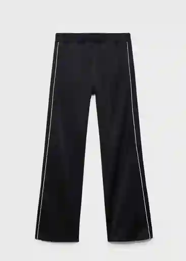 Pantalón Garri Negro Talla L Mujer Mango