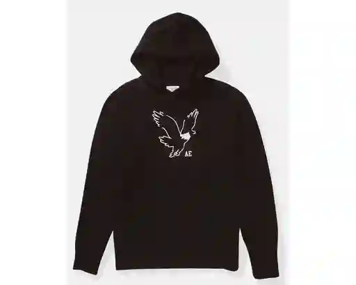 Buzo Hombre Negra Talla Medium American Eagle