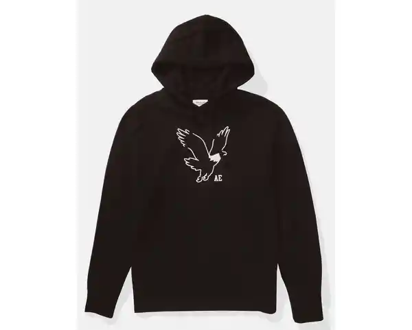 Buzo Hombre Negra Talla Medium American Eagle