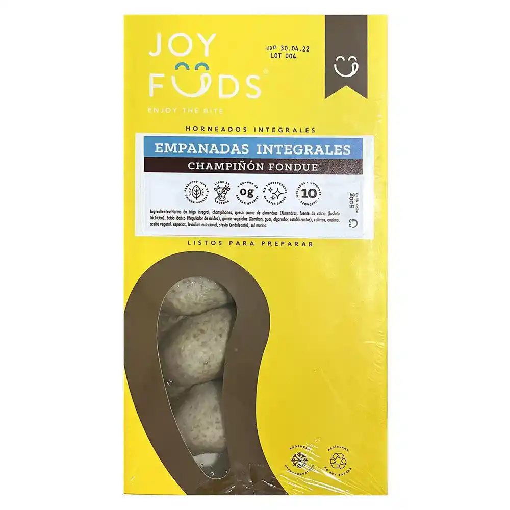 Joy Fuds Empanada Champiñón