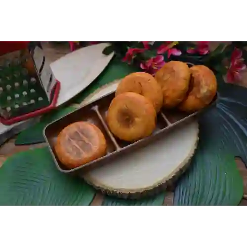 Promo 5 Arepas Tradicionales Asadas & Bebida