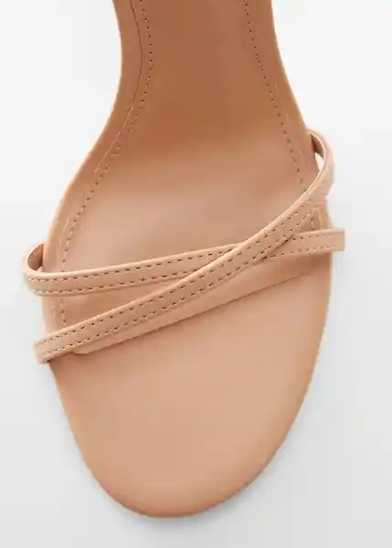 Sandalias Lula Nude Talla 42 Mujer Mango