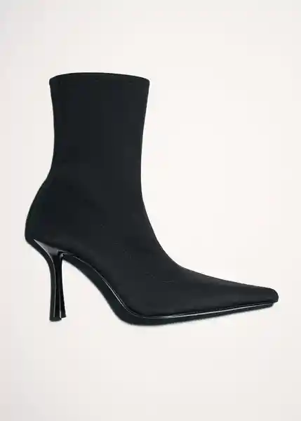 Botines Close Negro Talla 38 Mujer Mango