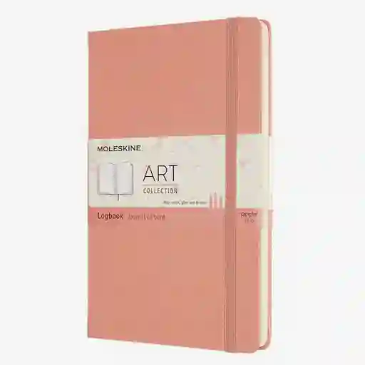 Moleskine Cuaderno Art Grande Rosado 13 x 21 cm