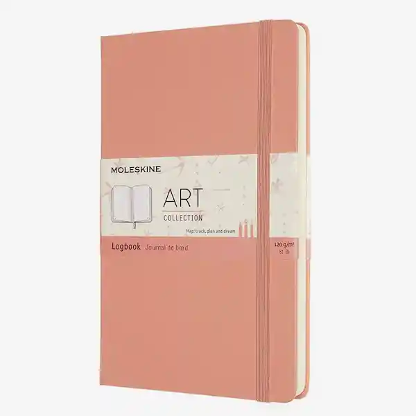 Moleskine Cuaderno Art Grande Rosado 13 x 21 cm