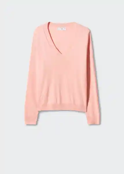 Saco Jersey Luccav Salmon Talla 25 Mujer Mango